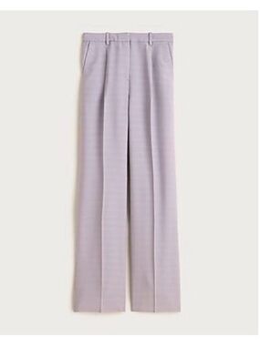 NWT 14 J. Crew Essential wide-leg pant in luster Stormy Peony Lavender Timeless